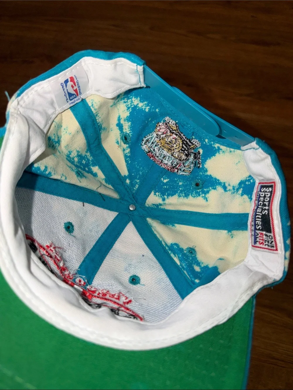 Vintage Vancouver Grizzlies x sports specialties Kids Cap - Teal and White